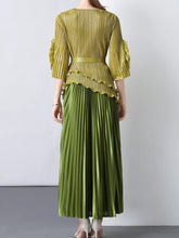 Truly Pleated Top with Luxury Skirt